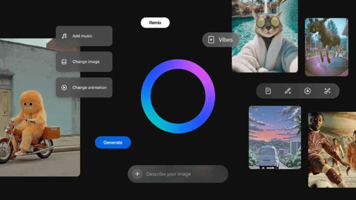 Meta launches Vibes, a short-form feed for AI