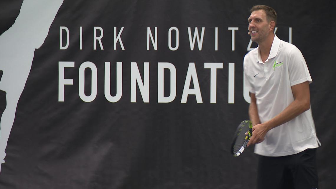 Dirk Nowitzki hosts Tennis Classic for charity