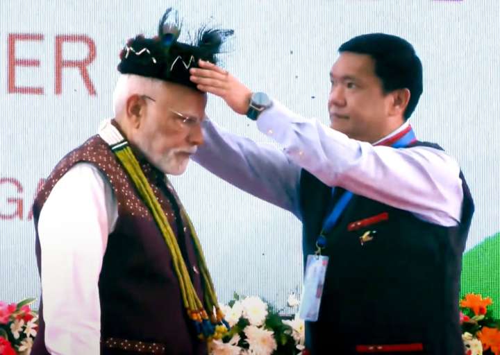 Modi in Arunachal: PM unveils infra projects worth over Rs 5,100 cr