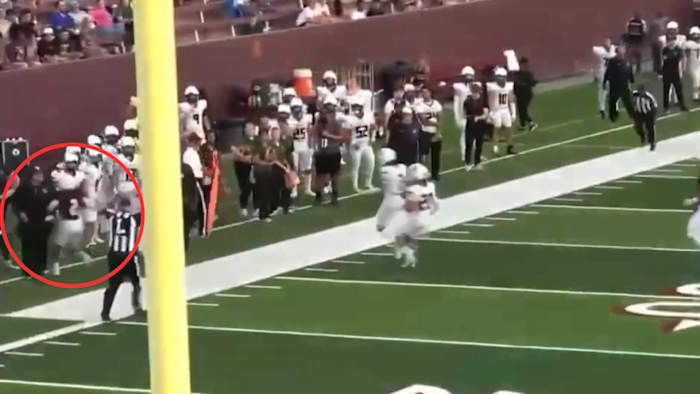 ‘It needs to be handled’: Deer Park mom concerned after son collides with opposing football coach