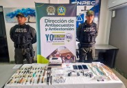 Operativo en la cárcel La 40 de Pereira: hallan lista de víctimas de extorsión y varias decenas de simcards