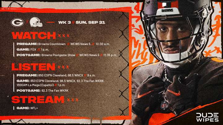 Browns vs. Packers: How to Watch, Listen & Live Stream