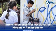 “Embellecimiento de entonos escolares” en Paratebueno y Medina, Cundinamarca