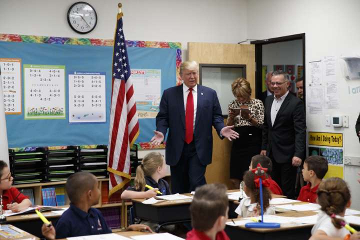 What Trump means by the 'total protection' of prayer in schools