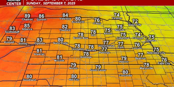 Temperatures steadily warm into next week; Multiple storm chances return as well
