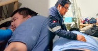 Joven peruano de 300 kilos logra ser trasladado desde SJL al Hospital Dos de Mayo: necesita una manga gástrica