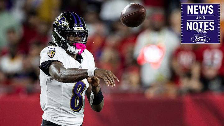 News & Notes: Lamar Jackson Explains Why He's So Good on 'Monday Night Football'