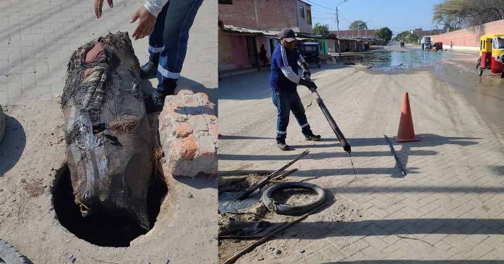 Exceso de basura provoca afloramientos de desagüe en sectores de Sullana
