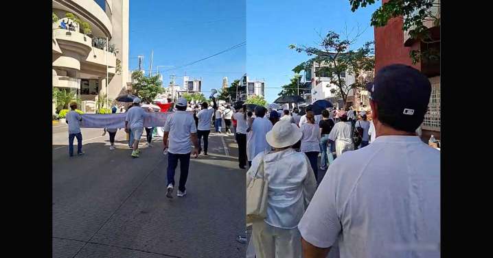Miles de ciudadanos marchan por la paz en Culiacán