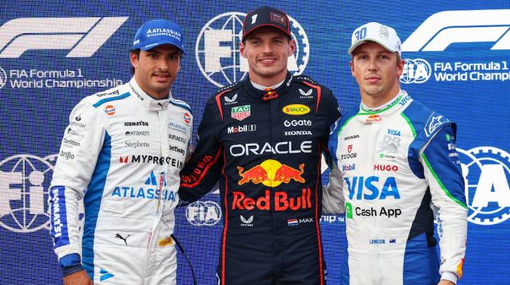 GP de Azerbaiyán: Verstappen logró la pole position en una clasificación sin McLaren en los primeros lugares