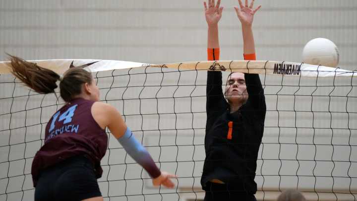 Rams defeat Sailors 3-1 in girls volleyball