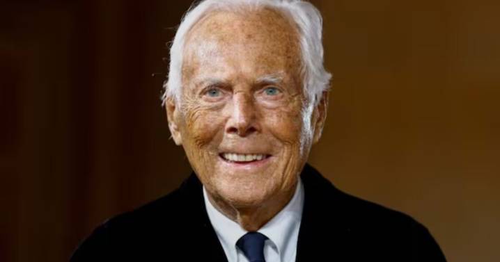 Giorgio Armani murió a sus 91 años en Milán