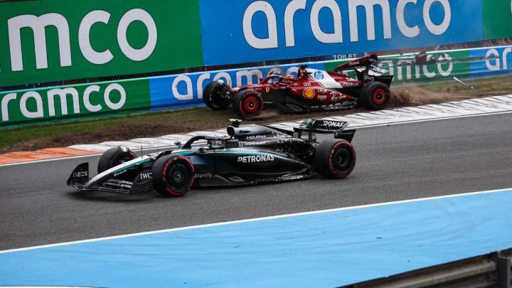 Charles Leclerc casts verdict after Kimi Antonelli crash triggers Dutch GP DNF
