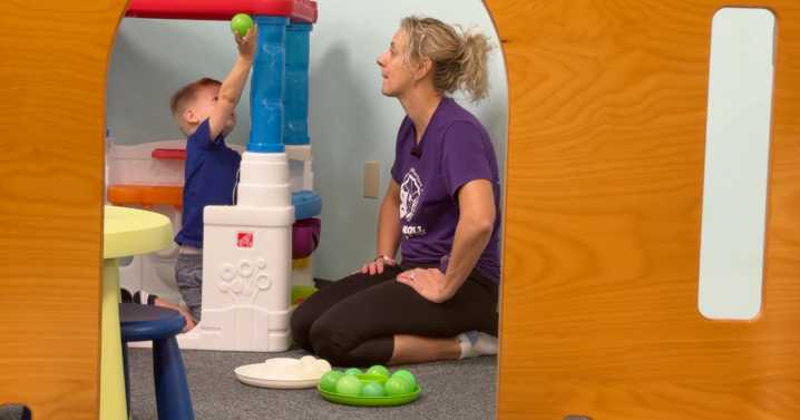 Local indoor playground allowing parents to work while their kids play