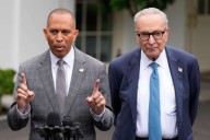 Congressional leaders leave White House meeting without deal to avoid government shutdown