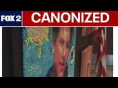 Lego mural at Eastpointe church honors Carlos Acutis