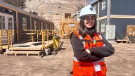Un invierno con desierto nevado han tenido los jóvenes practicantes de Codelco Salvador