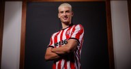 Film star welcome for Stoke City new boy after sleepless night to get deal done