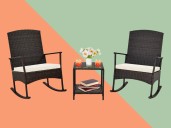 This $390 Target patio rocker set was just majorly marked down to $160