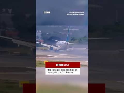 Caribbean airport closed after plane makes rough landing. #Caribbean #Plane