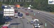 TRAFFIC ALERT: Crash blocks I-20 East in Douglas County