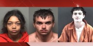Three arrested in connection to burglary and thefts from vehicles