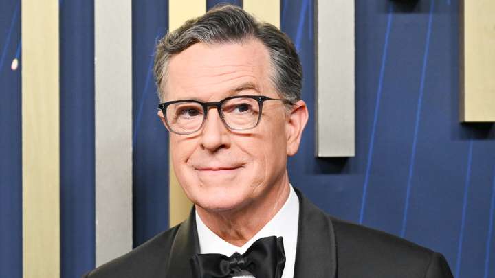 Stephen Colbert Brings Résumé to Emmy Awards Amid CBS Firing