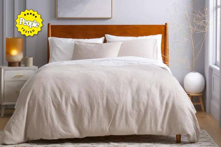 This Quince Duvet Cover Is Cooling and Wrinkle