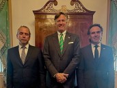 La Foto: Eder y ‘Fico’ se reúnen con subsecretario de Estado de EE.UU.