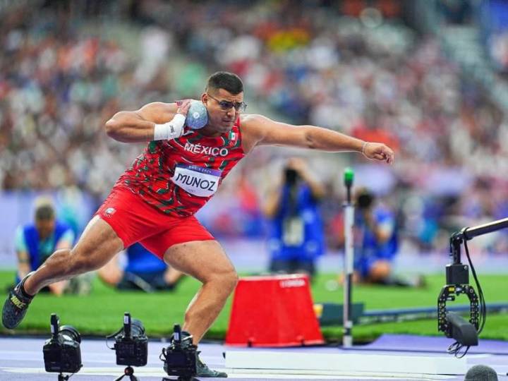 Uziel Muñoz, subcampeón mundial en impulso de bala