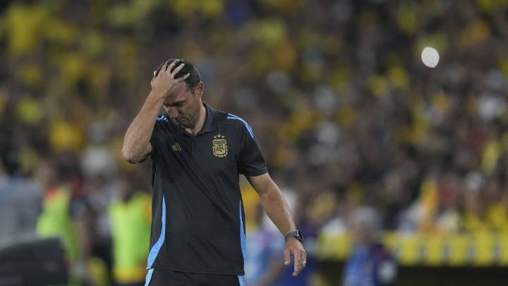 Lionel Scaloni: "Estamos acostumbrados a ganar, pero a veces no te toca"