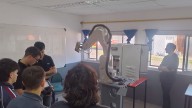 Un robot en marcha en la Técnica N°2: aprendizaje, desafíos y colaboración
