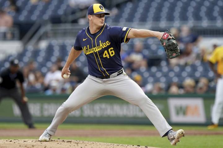 Priester sets franchise record as Brewers beat Pirates 5