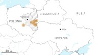 Mapa | Qué se sabe de los drones rusos derribados en Polonia