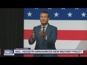Pete Hegseth: New US military policies to boost combat readiness