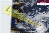 Huracán Kiko, categoría 4, amenaza las islas de Hawái
