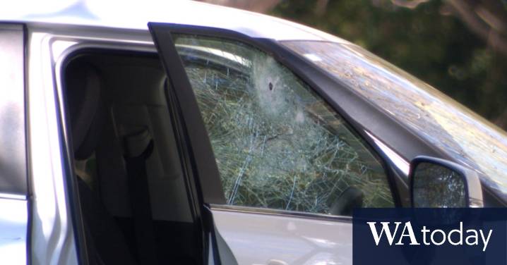 Video: The moment police confront a man who rammed his car through the Russian consulate gates