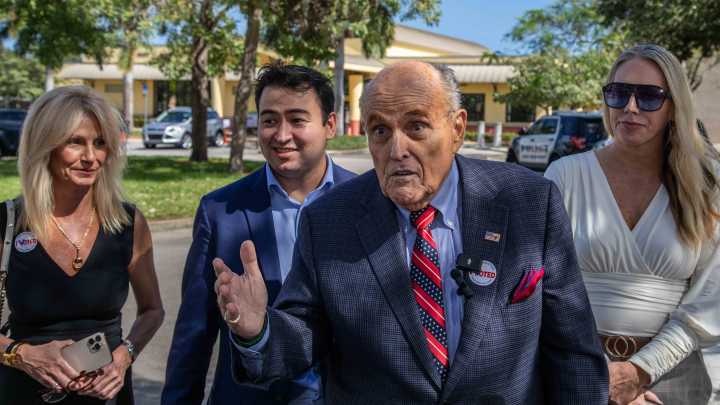 Giuliani injured in New Hampshire car crash, spokesman says
