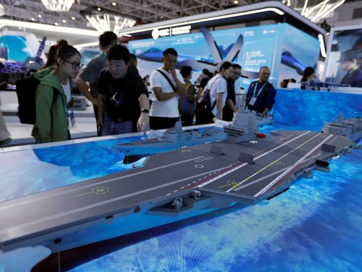 China’s newest aircraft carrier transits Taiwan Strait for final tests