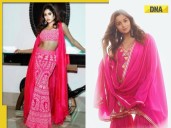 Navratri 2025: 5 Bollywood-inspired pink outfits, from Janhvi Kapoor’s bodycon l