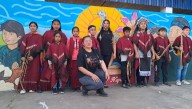 Colonia Aborigen honró a las víctimas de la Masacre de Napalpí con un mural