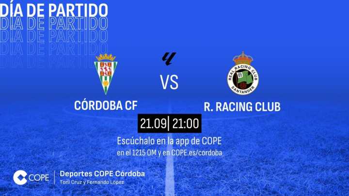 Horario y dónde ver y escuchar el Córdoba-Racing de la jornada 6ª de Liga Hypermotion