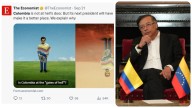 “Pusieron hasta The Economist a decir las peores mentiras de mi gobierno”: Gustavo Petro