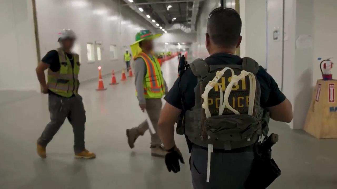 ICE releases video of immigration raid at a Georgia manufacturing plant