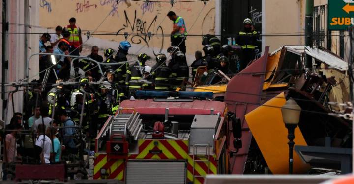 Aumenta el número de muertos por accidente de funicular en Lisboa; Portugal declaró luto nacional por la tragedia