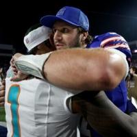 Bills sink floundering Dolphins to remain unbeaten