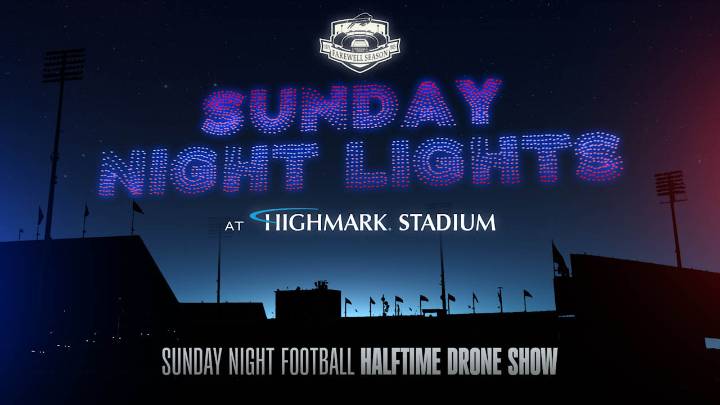 Sunday Night Lights: Epic drone show to take place during halftime of Bills vs. Ravens