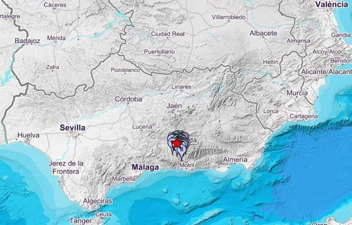 Registrado un terremoto de magnitud 3,1 con epicentro en Santa Fe