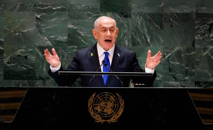 Netanyahu ordena a su Ejército instalar altavoces en Gaza para que los palestinos escuchen su discurso ante la ONU