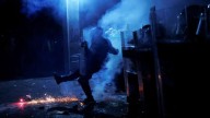 Serbian police use teargas to disperse anti